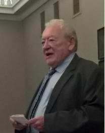 Gerald Towell speaking at the 2017 ABS lunch